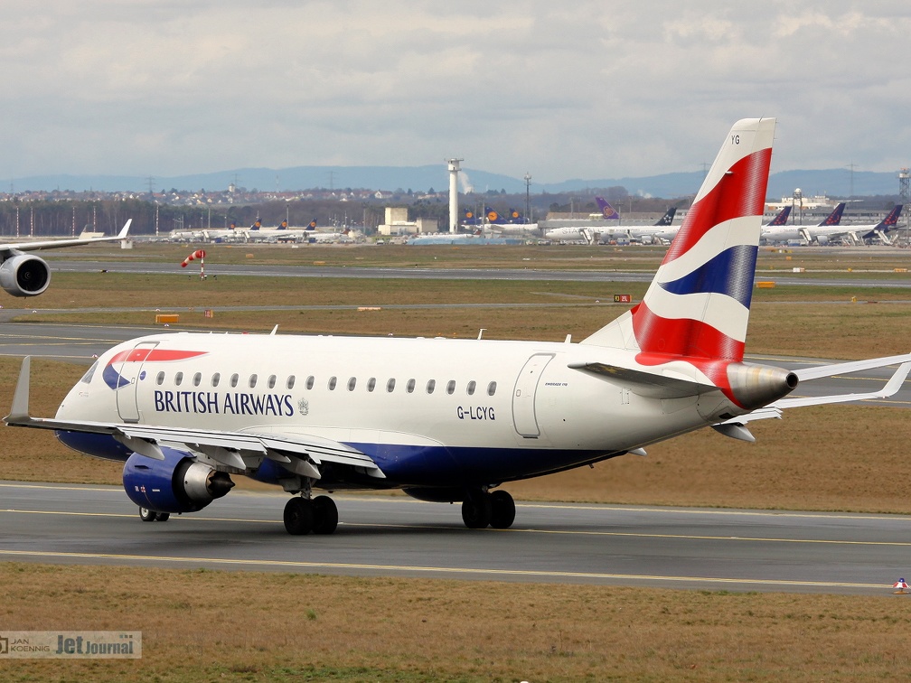 G-LCYG, ERJ-170STD, Britisch Airways