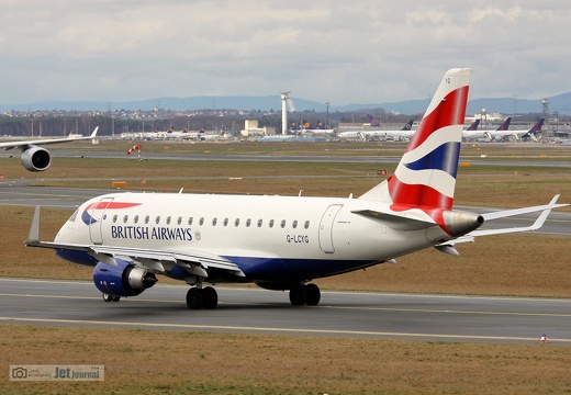 G-LCYG, ERJ-170STD, Britisch Airways