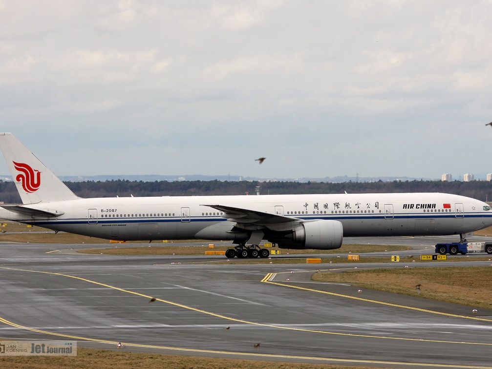 B-2087, Boeing 777-39L(ER), China Airlines