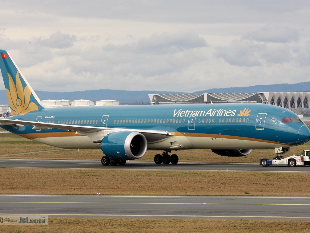VN-A864, Boeing 787-9, Vietnam Airlines (2893 Besuche) VN-A864, Boeing 787-9, Vietnam Airlines