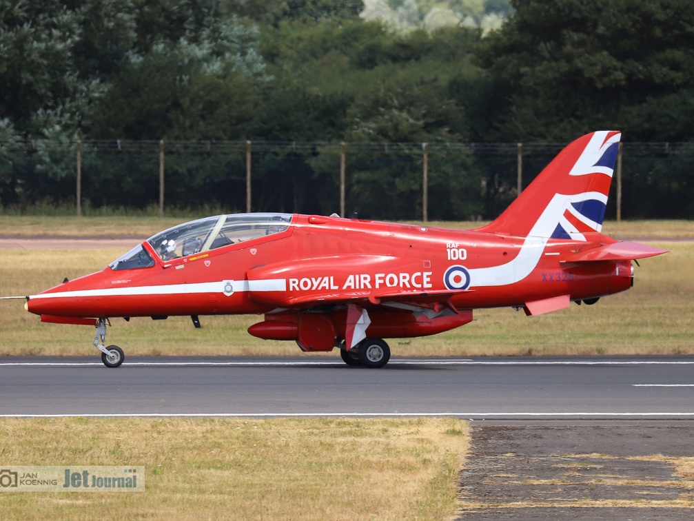 XX-325, Hawk T.1A, Royal Air Force