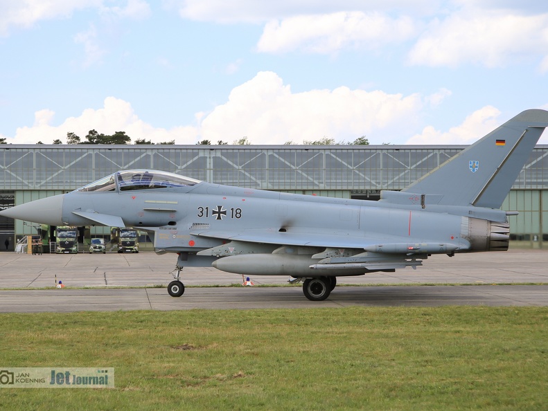 31+18, EF-2000 Typhoon, Deutsche Luftwaffe