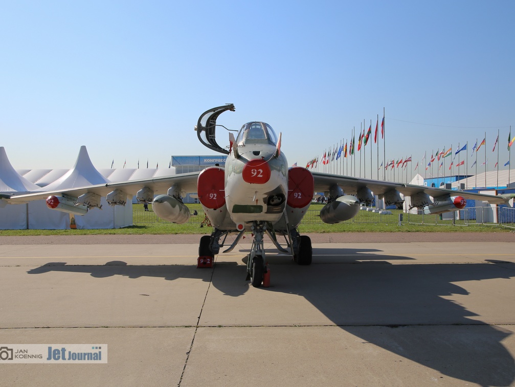 92 rot, RF-95482, Su-25SM, WKS Rossii (4248 visite) 92 rot, RF-95482, Su-25SM, WKS Rossii