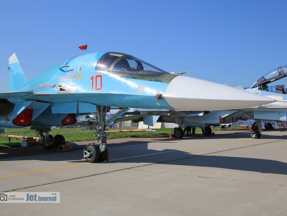 10 rot, RF-95841, Su-34, WKS Rossii