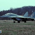 64 umrandet, MiG-29UB (3044 odwiedzin) Aufnahemzeitraum ca. 1993-1994 64 umrandet, MiG-29UB