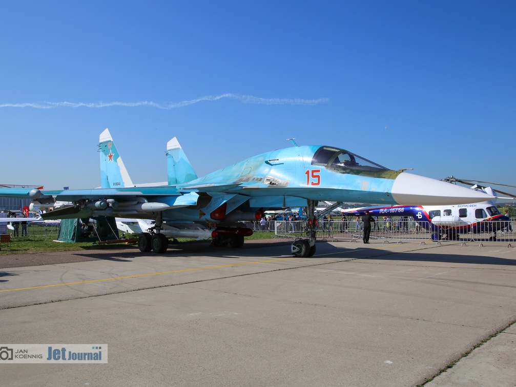 15 rot, RF-95848, Su-34, WKS Rossii (3901 Besuche) 15 rot, RF-95848, Su-34, WKS Rossii