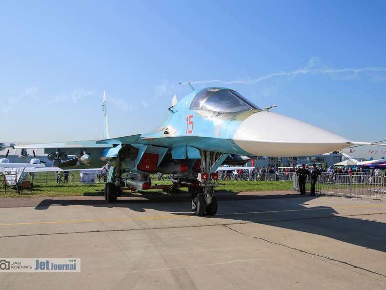 15 rot, RF-95848, Su-34, WKS Rossii