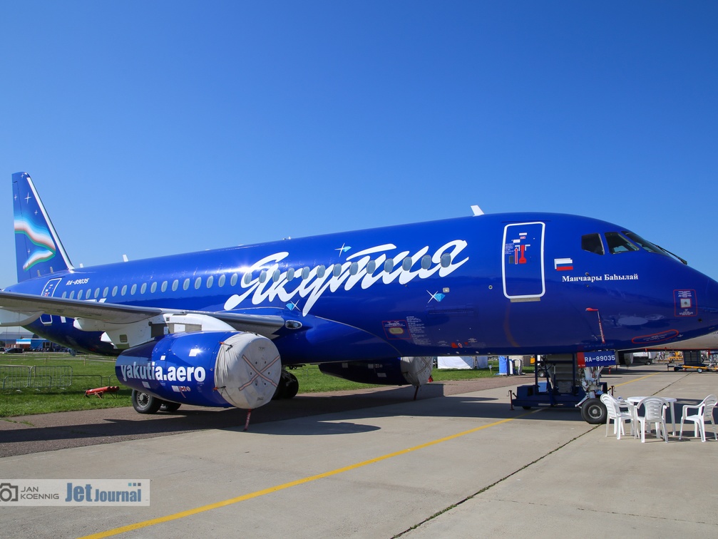 RA-89035, SSJ-100-95LR, Jakutia (3278 visitas) RA-89035, SSJ-100-95LR, Jakutia