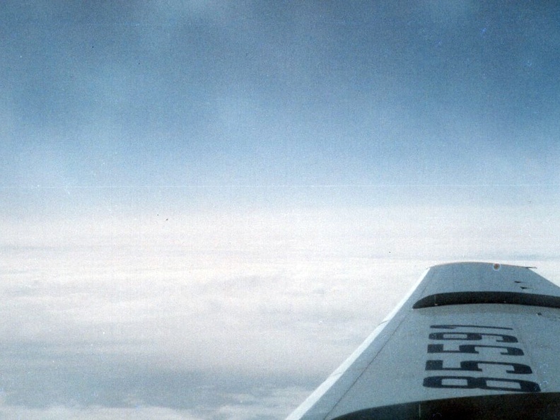 CCCP-85591, Tu-154B, Aeroflot, In Flight