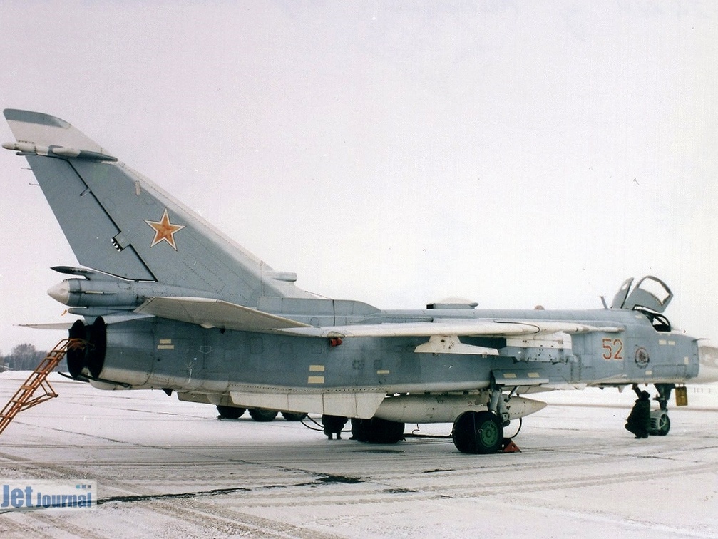 52 rot, Su-24MR, Russian Air Force (2413 visingar) Su-24MR, Schatalowo 2003 (47. GRAP) 52 rot, Su-24MR, Russian Air Force
