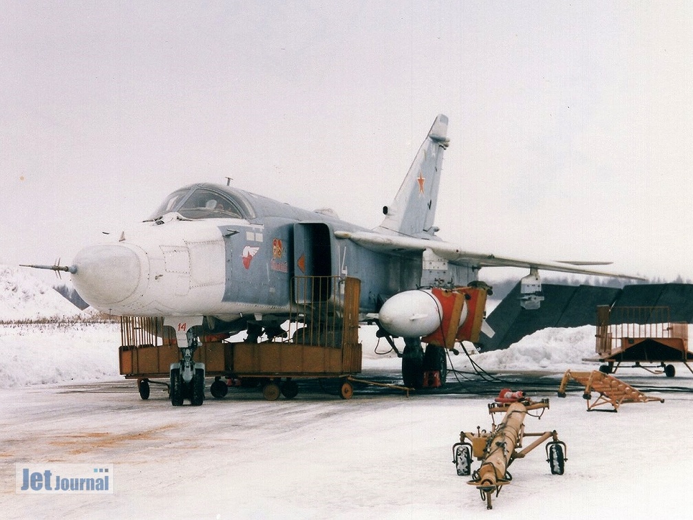 14 weiss, Su-24MR, Russian Air Force (2147 visingar) Su-24MR, Schatalowo 2003 (47. GRAP) 14 weiss, Su-24MR, Russian Air Force