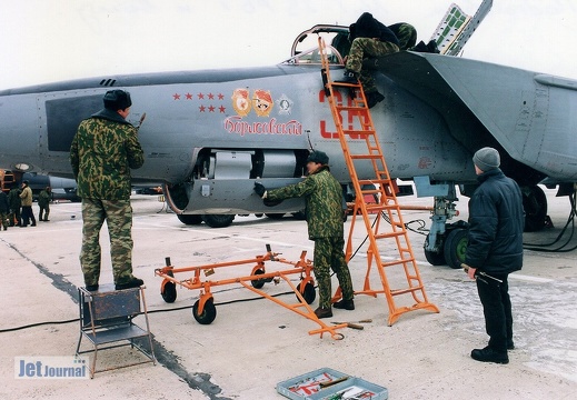 36 rot, MiG-25RBT, Russian Air Force