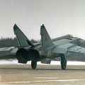 MiG-25 Landung