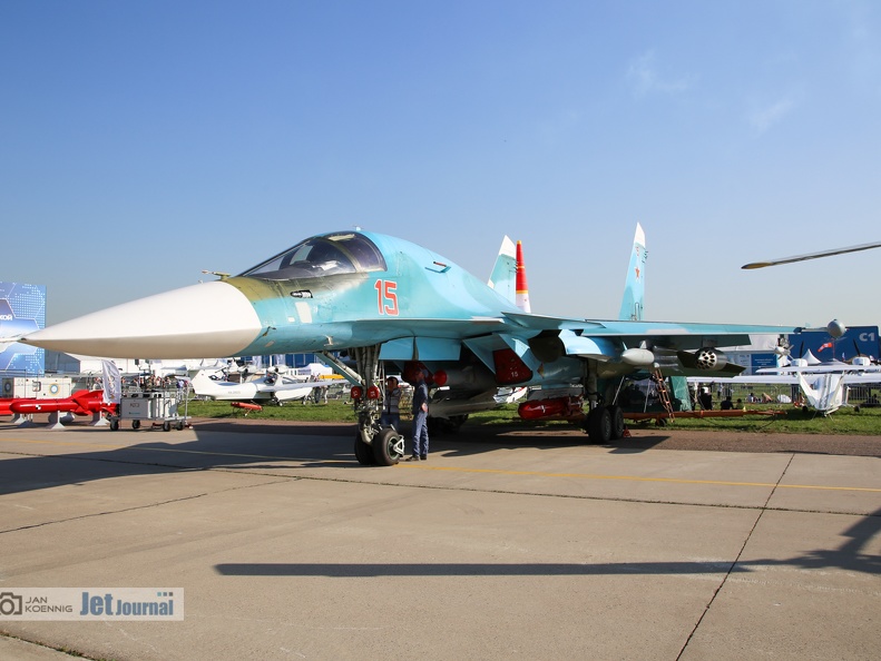 15 rot, RF-95848, Su-34, WKS Rossii