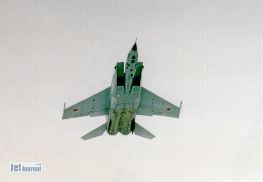 MiG-25RBF im Flug, Russian Air Force