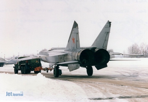 36 rot, MiG-25RBT, Russian Air Force