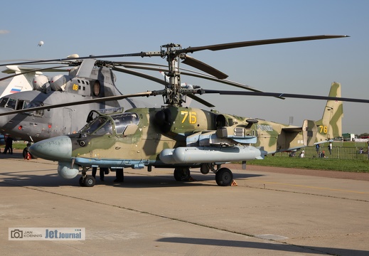 76 gelb, Ka-52, WKS Rossii
