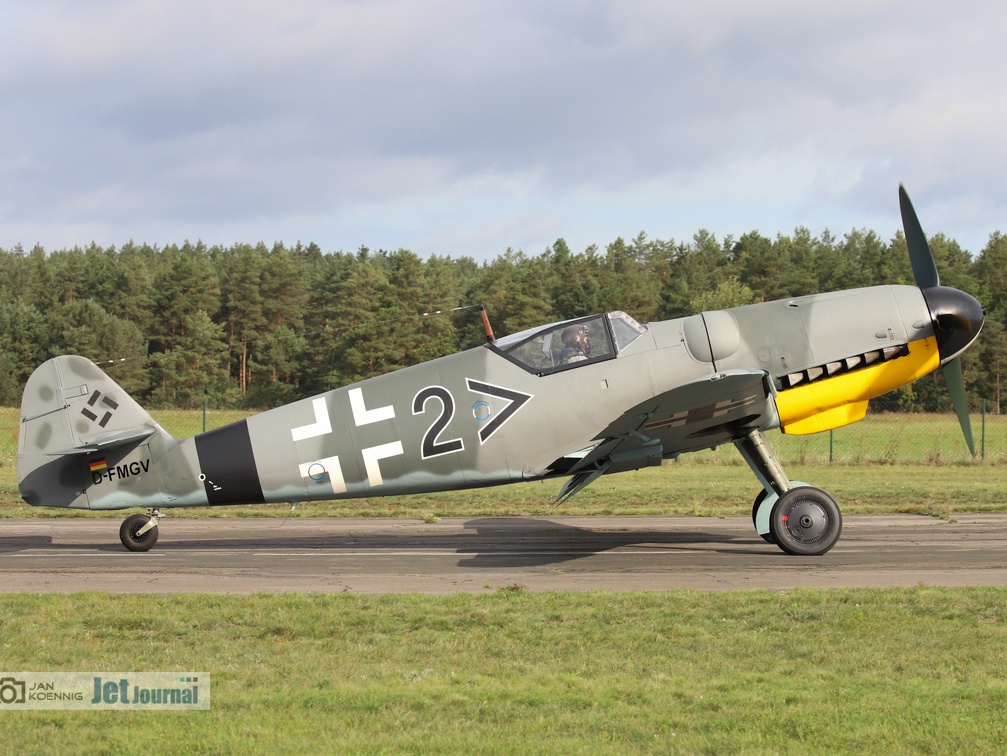 D-FMGV, Bf-109 G14 (3304 Besuche) D-FMGV, Bf-109 G14