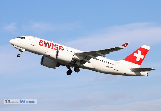 HB-JBF, Airbus A220-100, Swiss