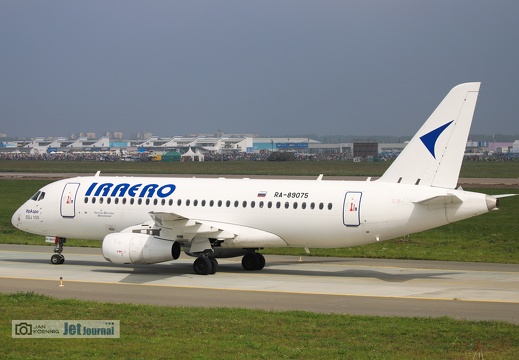 RA-89075, SSJ-100-95LR, IrAero (2100 visits) RA-89075, SSJ-100-95LR, IrAero