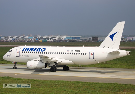 RA-89075, SSJ-100-95LR, IrAero 