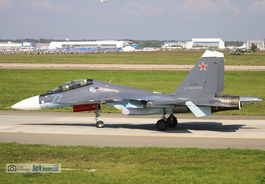 77 blau, RF-81881, Su-30SM, WMF Rossii