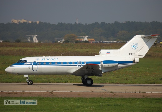 98111, Jak-40K, Sukhoi Design Bureau