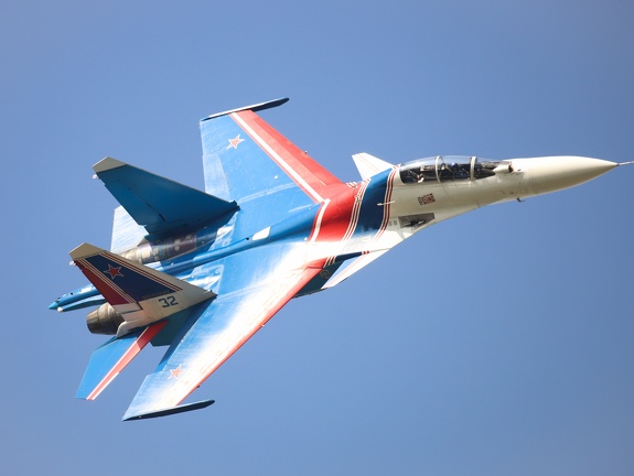 32 blau, Su-30SM, Russian Knights (3658 visitas) 32 blau, Su-30SM, Russian Knights