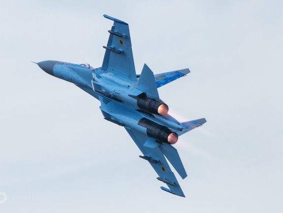 58 Blau, Su-27P, Ukrainian Air Force (3125 Besuche) 58 Blau, Su-27P, Ukrainian Air Force