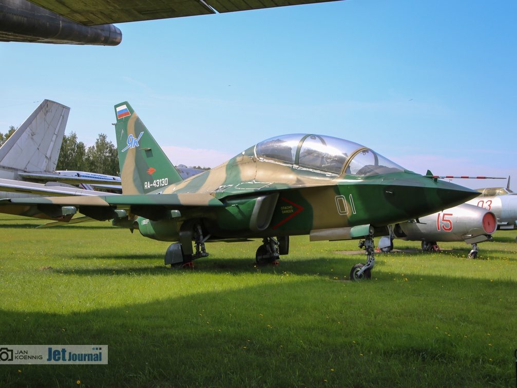 01, RA-43130, Jak-130 (1649 Besuche) erster fliegender Prototyp der Jak-130 01, RA-43130, Jak-130