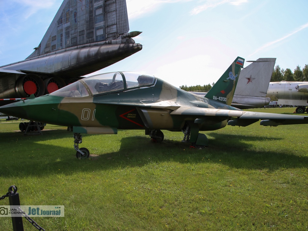 01, RA-43130, Jak-130 (2080 Besuche) erster fliegender Prototyp der Jak-130 01, RA-43130, Jak-130