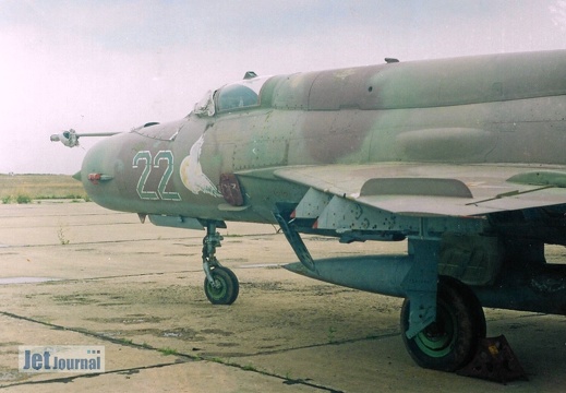 22 blau, MiG-21bis