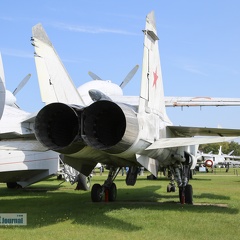 96 blau, MiG-31 Heck