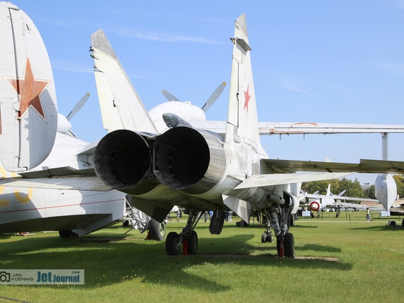 96 blau, MiG-31 Heck