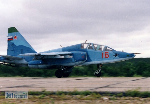 16 rot, Su-25UTG, WMF Rossii