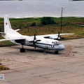 27 rot, 03 gelb, An-26, Russische Marine (3006 Besuche) Analogfoto, ca. 2003. Aufnahmeort (wahrscheinlich) Kilpyavr. Die Bilderserie der Russischen Marinefl... 27 rot, 03 gelb, An-26, Russische Marine