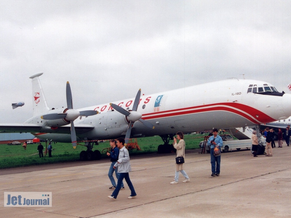 YL-LAO, Iljuschin Il-18D, Concors