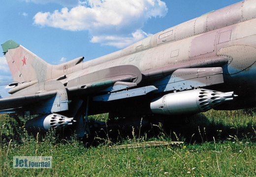 71 rot, Su-17M4 Bewaffnungsdetails