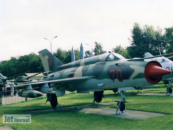 70 rot, MiG-21SM, Soviet Air Force