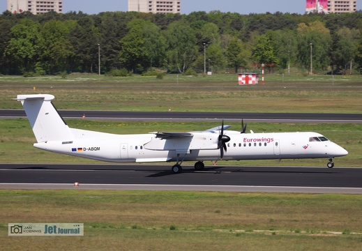 D-ABQM, De Havilland Canada Dash 8-400 , LGW