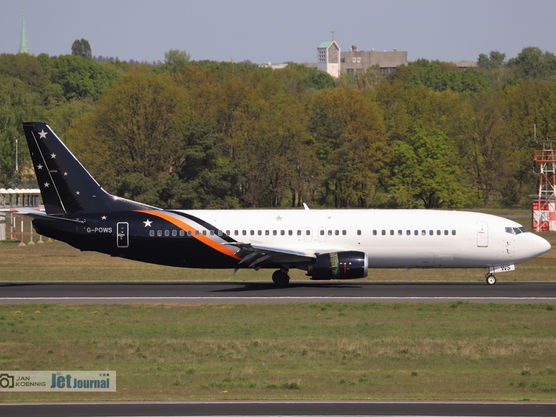 G-POWS, Boeing 737-436, Titan Airways