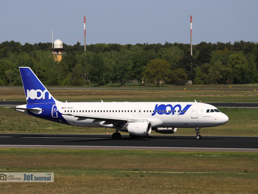 F-GKXT, Airbus A320-214, Joon (просмотров: 2535) F-GKXT, Airbus A320-214, Joon