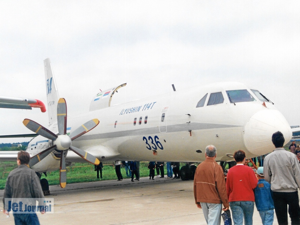 RA-91005, 336, Il-114T (2573 visite) Analogfoto 1999 RA-91005, 336, Il-114T