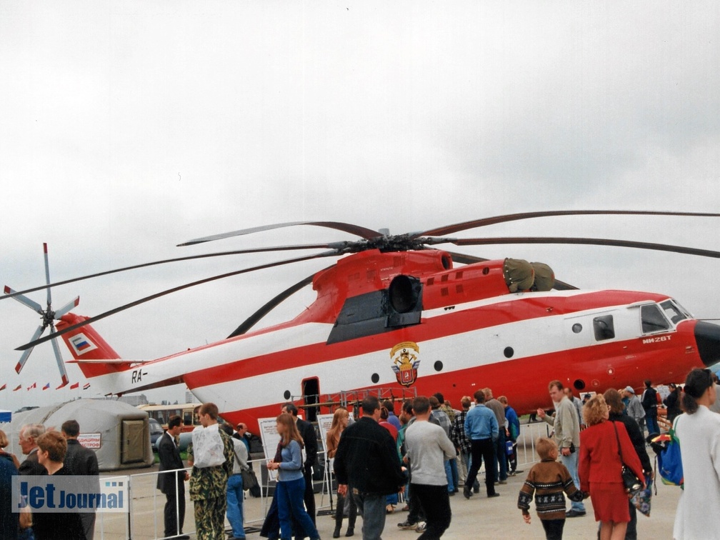 RA- / RA-06285, Mi-26T (2741 visites) Analogfoto 1999 RA- / RA-06285, Mi-26T
