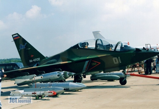 01, RA-43130, Jak-130 Prototyp