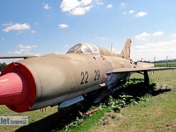 771 rot / 22+29 schwarz, MiG-21PFM/SPS, ex. LSK der NVA