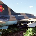 560 rot, MiG-21M, LSK der NVA (2352 odwiedzin) Analogfoto 1998, Dermsdorf/Kölleda 560 rot, MiG-21M, LSK der NVA