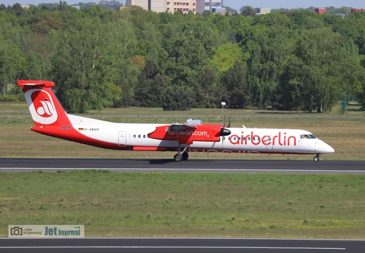 D-ABQR, DHC-8-402 Dash 8, LGW/Air Berlin