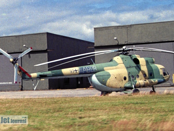 93+82, ex. 135 schwarz NVA, Mi-8TB