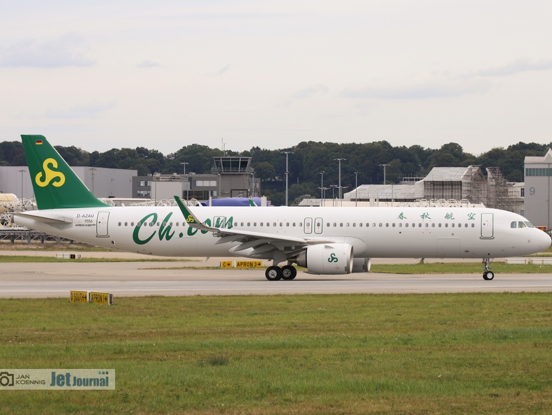 D-AZAO, B-30FZ, Airbus A320-253NX Neo, Spring Airlines